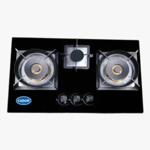 Canon 3 Burners Galss Top Gas Kitchen Hob CHK-222